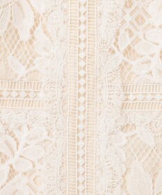 GRACE CONTINENTAL レースタイトドレス