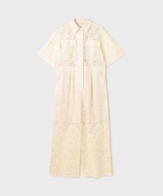 GRACE CONTINENTAL コードレースジャンプスーツ