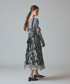 GRACE CONTINENTAL リボンオパールドレス