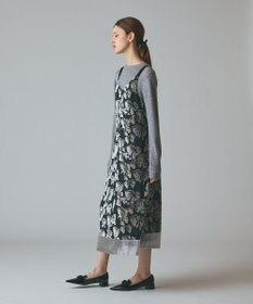 GRACE CONTINENTAL リボンオパールドレス