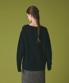 GRACE CONTINENTAL ビジューロゴニットトップ