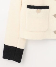 GRACE CONTINENTAL ウールパイルジャケット