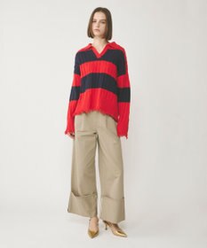 GRACE CONTINENTAL アランポロニットトップ