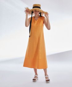 GRACE CONTINENTAL 刺繍ワンピース　38 ステッチフレアサックワンピース / GRACE CONTINENTAL | GRACE