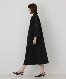 GRACE CONTINENTAL カットワークAラインワンピース