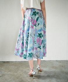 GRACE CONTINENTAL フルーツ刺繍フレアスカート