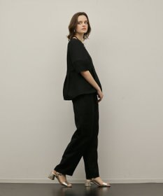 GRACE CONTINENTAL オーガンジージャガードトップ