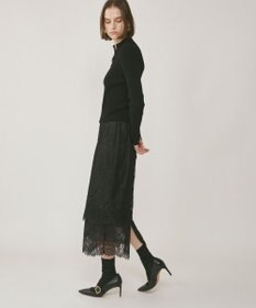 GRACE CONTINENTAL レースレイヤードスカート
