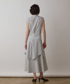 GRACE CONTINENTAL ストライプシャツワンピース