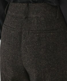 GRACE CONTINENTAL ウールタックワイドパンツ