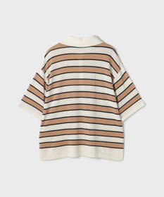 GRACE CONTINENTAL ボーダーニットトップ