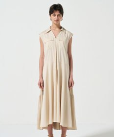 GRACE CONTINENTAL ティアードコンビシャツワンピース