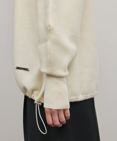 GRACE CONTINENTAL スウェットライクニットトップ