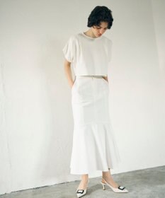 GRACE CONTINENTAL ミディマーメイドスカート