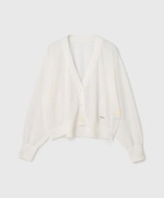 GRACE CONTINENTAL シアージョーゼットカーディガン