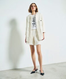 GRACE CONTINENTAL ツイードショートコート