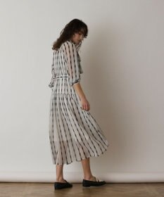 GRACE CONTINENTAL ハートストライプワンピース