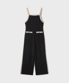 GRACE CONTINENTAL トリアセバイカラーサロペット