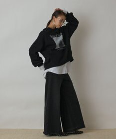 GRACE CONTINENTAL Catphoto裏毛トップ