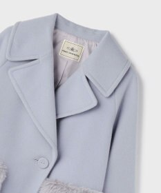 GRACE CONTINENTAL ファーポケットピーコート