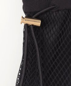 GRACE CONTINENTAL メッシュコンビキャミワンピース