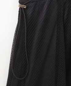 GRACE CONTINENTAL メッシュコンビキャミワンピース