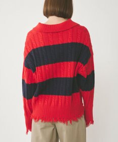 GRACE CONTINENTAL アランポロニットトップ