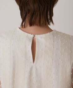 GRACE CONTINENTAL シアージャガードカットトップ