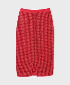 GRACE CONTINENTAL ツイードニットスカート