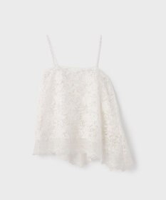 GRACE CONTINENTAL フラワーレースキャミソール