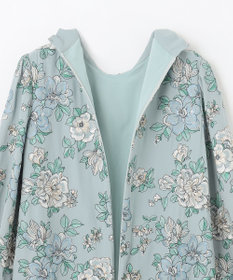 GRACE CONTINENTAL フラワー刺繍ボウタイワンピース