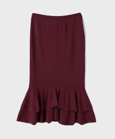 GRACE CONTINENTAL ティアードニットスカート