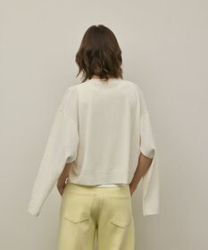 GRACE CONTINENTAL スリーブスリットニットカーディガン