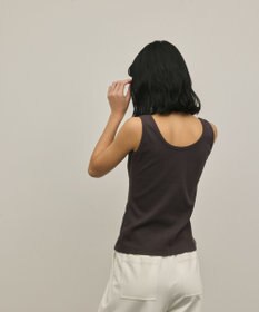 GRACE CONTINENTAL テレコノースリーブトップ