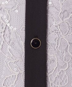 GRACE CONTINENTAL レーススパンコールワンピース