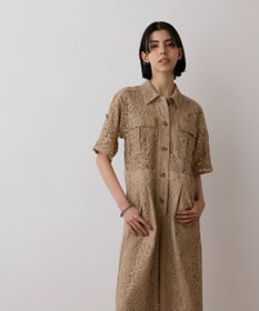 GRACE CONTINENTAL コードレースジャンプスーツ