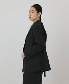 GRACE CONTINENTAL バックベルトダブルジャケット