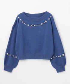 ナオミ様おまとめ☆グレースコンチネンタル♡ビジュー トップス ビジューニットトップ / GRACE CONTINENTAL | GRACE CONTINENTAL
