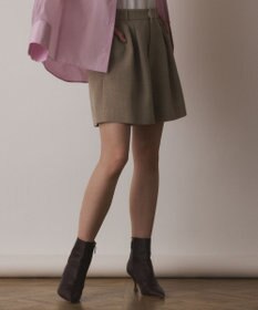 GRACE CONTINENTAL リネンライクショートパンツ