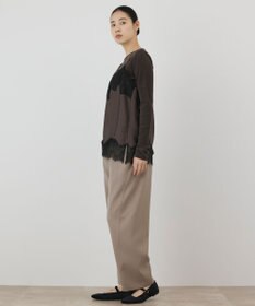 GRACE CONTINENTAL レースサテンキャミソール