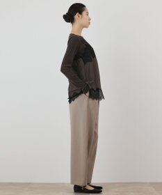 GRACE CONTINENTAL レースサテンキャミソール