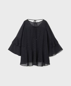 GRACE CONTINENTAL フィルムジャガードフリルトップ