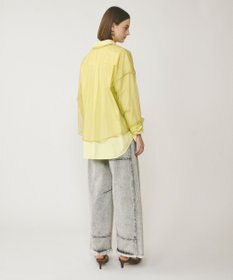 GRACE CONTINENTAL チュールレイヤードシャツ