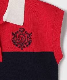 GRACE CONTINENTAL ラガーポロニットトップ