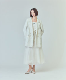 GRACE CONTINENTAL ツイードテーラードコート