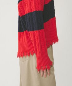 GRACE CONTINENTAL アランポロニットトップ