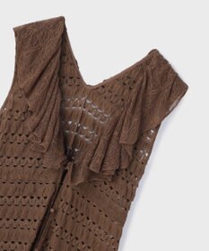 GRACE CONTINENTAL レースロングカーディガン