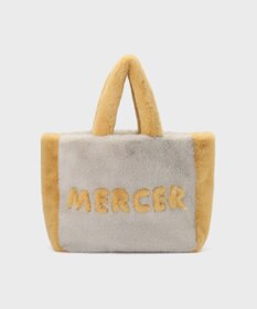 GRACE CONTINENTAL レタードファーバッグ イエロー