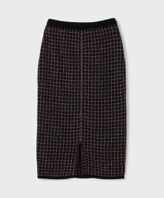 GRACE CONTINENTAL ツイードニットスカート