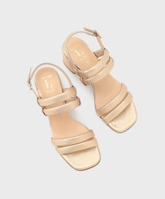 GRACE CONTINENTAL LUCA GROSSI ラインパフヒール